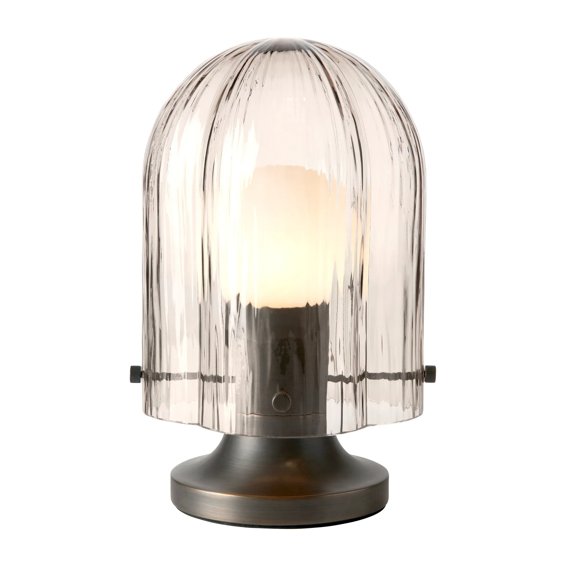 Seine 台灯 Ø17.2x26.2 cm, Brass-smoke GUBI