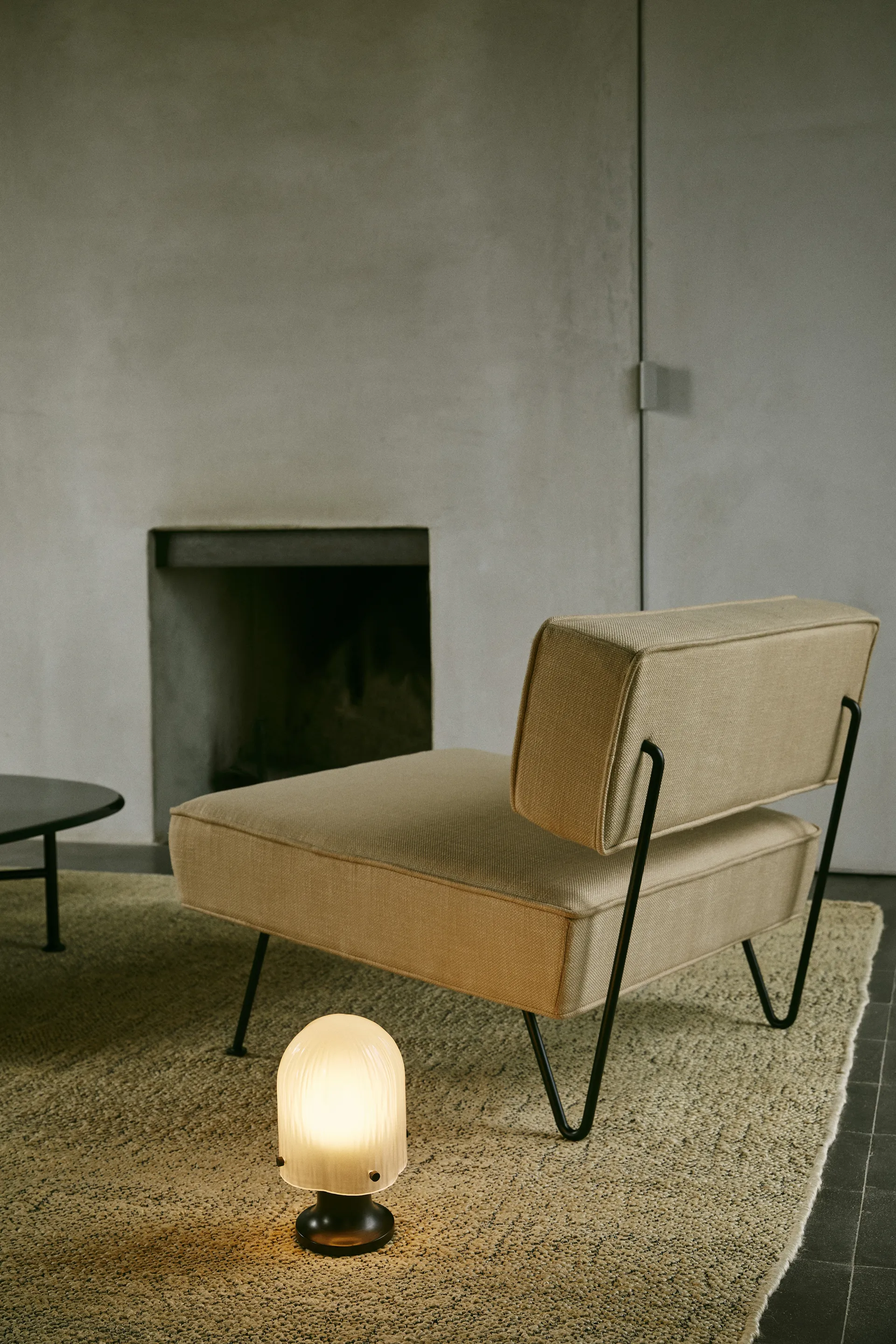 Seine Portable Lamp table lamp, Antique brass-白色 GUBI