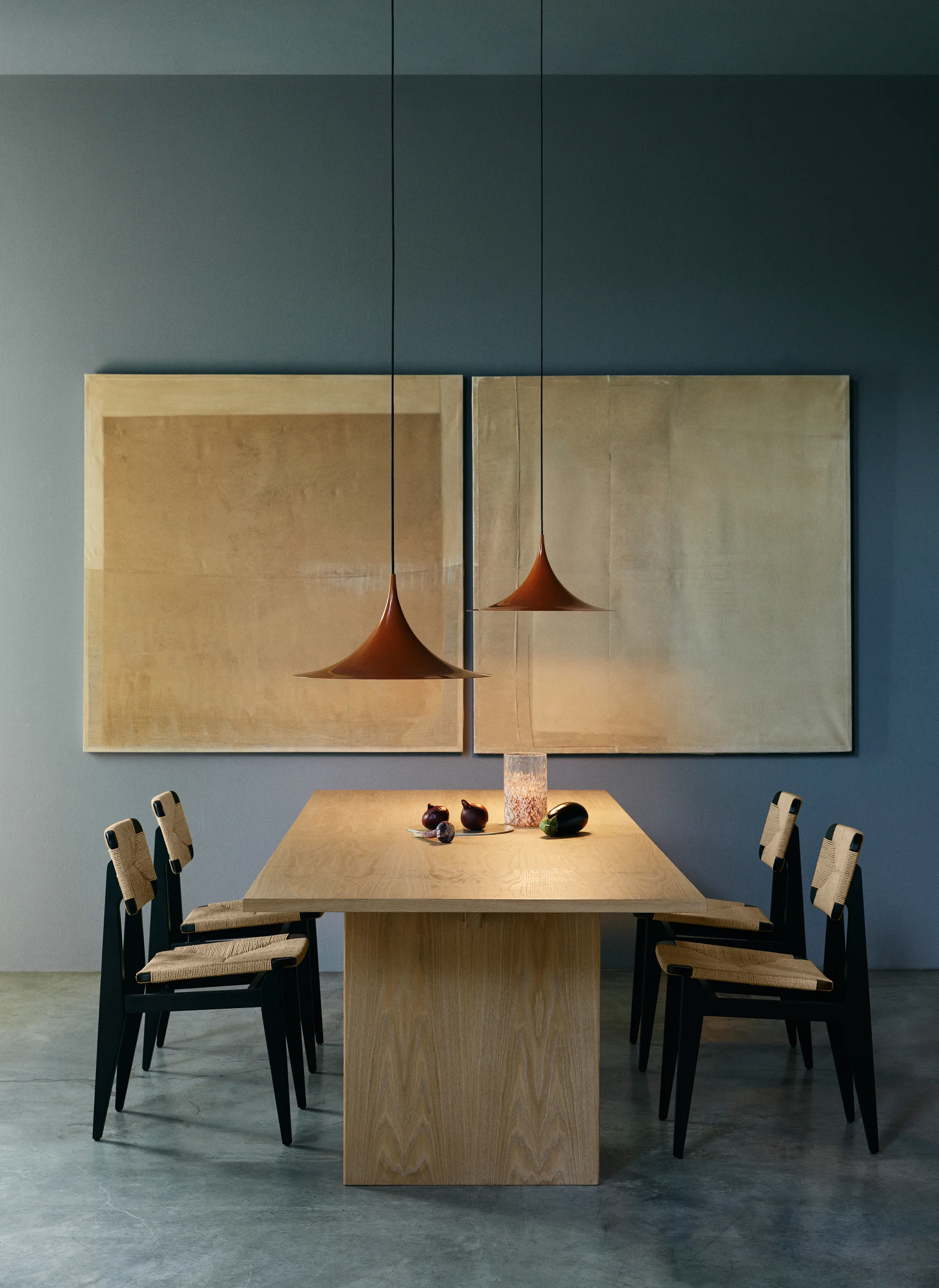 Semi 吊灯/天花灯 Ø 30 cm, Roasted pumpkin glossy GUBI