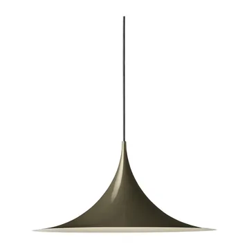 Semi系列吊灯 Ø47cm - Dark cocoa glossy - GUBI
