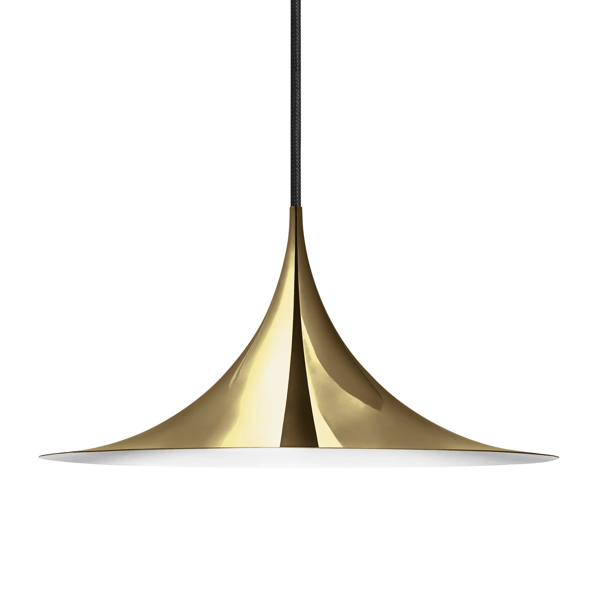 Semi系列吊灯 Ø47cm, Polished brass GUBI