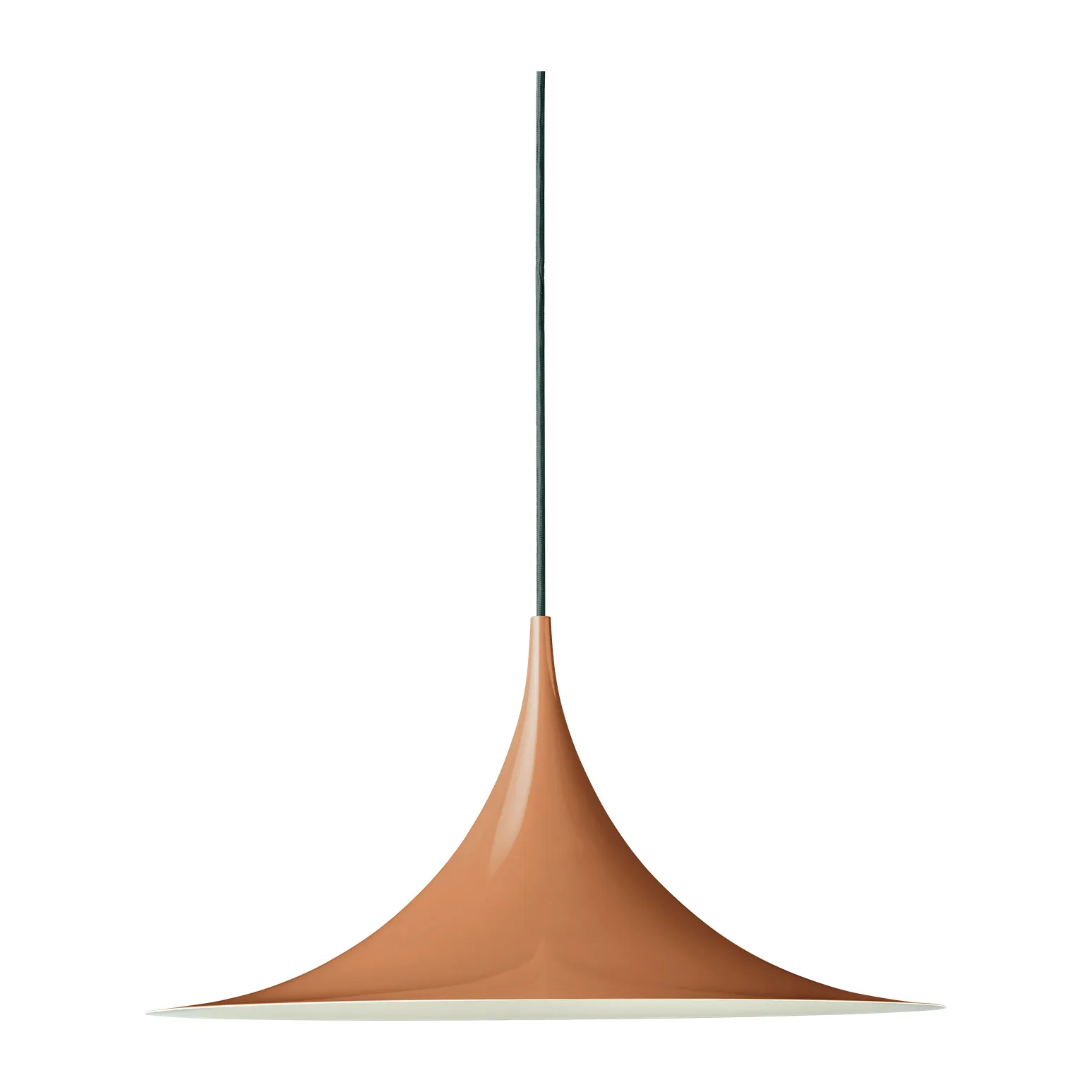 Semi系列吊灯 Ø47cm, Roasted pumpkin glossy GUBI