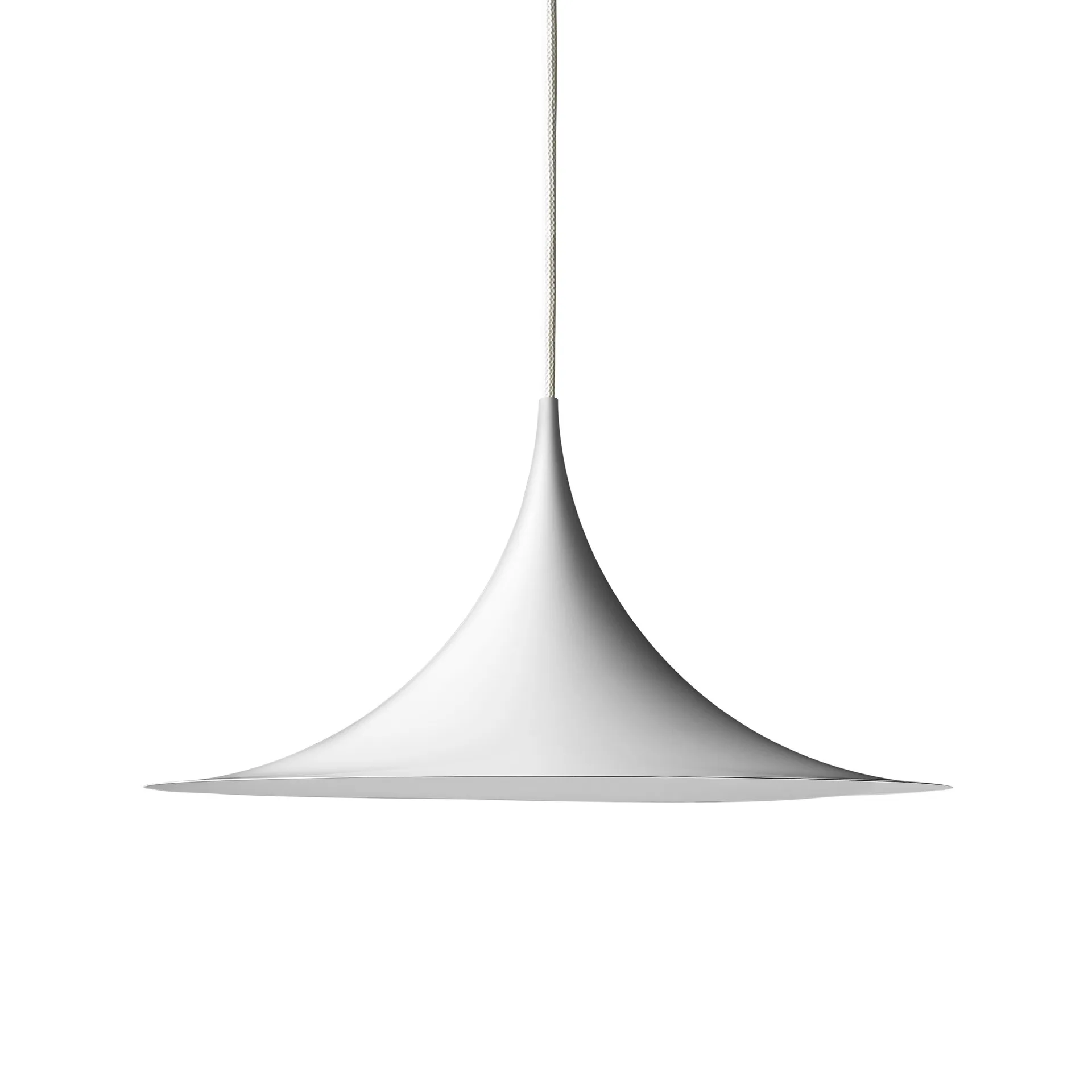 Semi系列吊灯 Ø47cm, 白色哑光 GUBI
