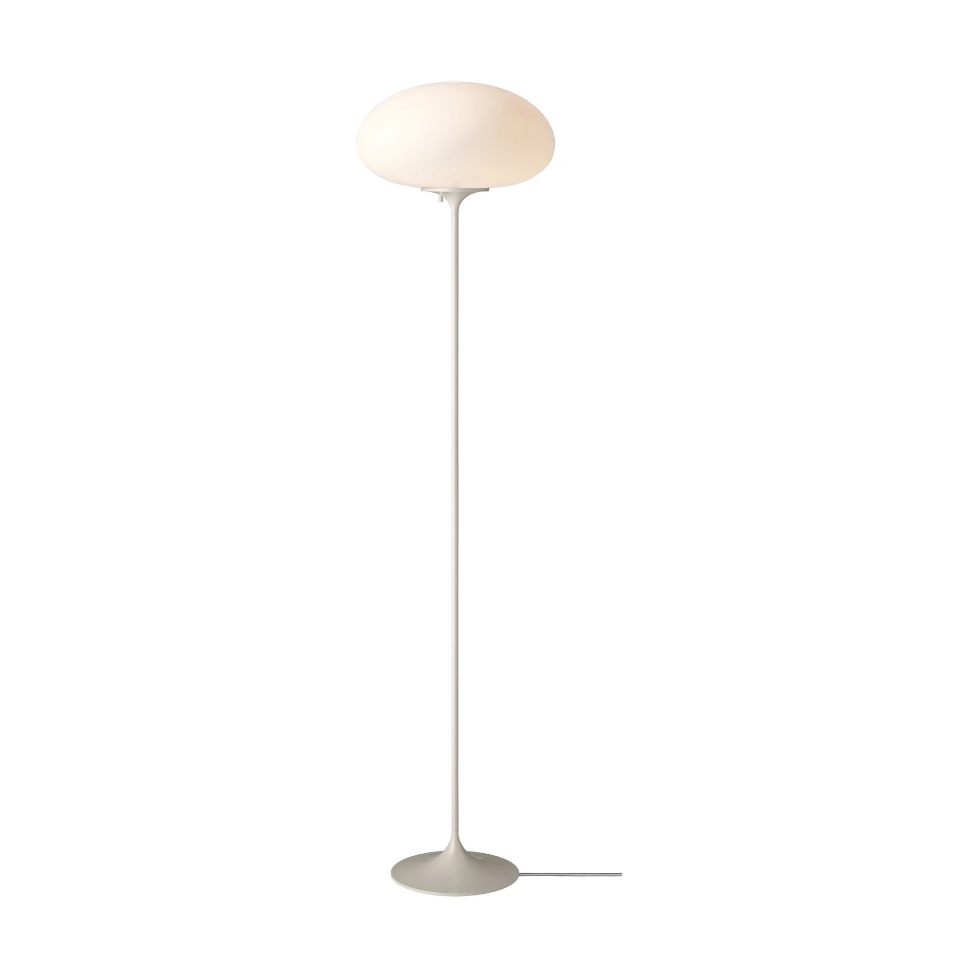 Stemlite落地灯, 卵石灰色-欧泊色玻璃，150cm GUBI