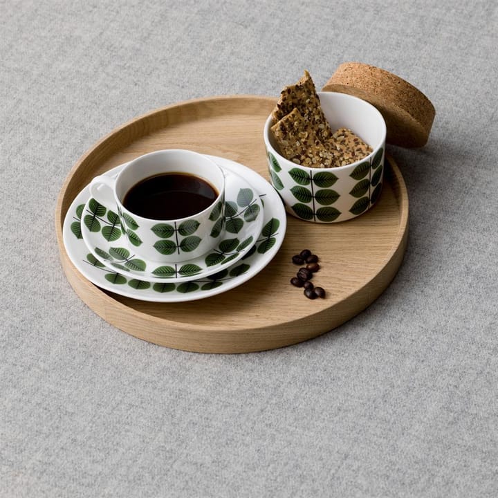 古斯塔夫 Berså复古绿叶系列 咖啡杯碟套装, 咖啡杯碟套装 150ml/14cm Gustavsbergs Porslinsfabrik