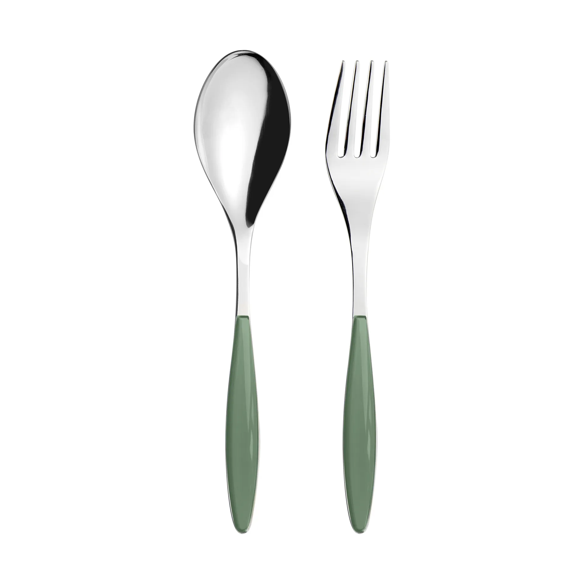Feeling 分餐餐具, 泻湖绿色_2件装 Guzzini