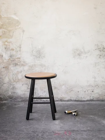 ZigZag 凳子47cm - 黑色染色白蜡木 - Hans K