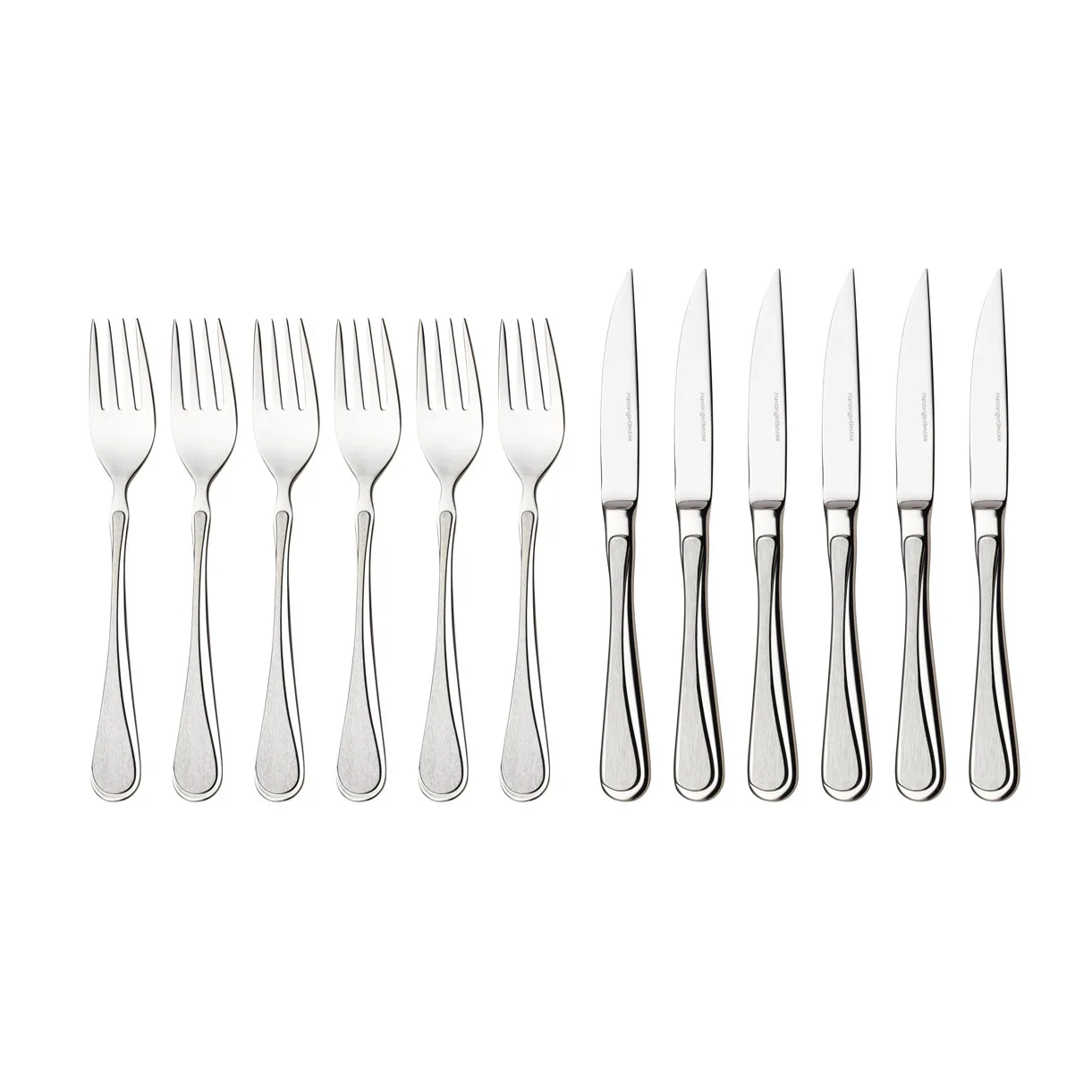 Carina肉类餐具套装 12件套, 不锈钢 Hardanger Bestikk