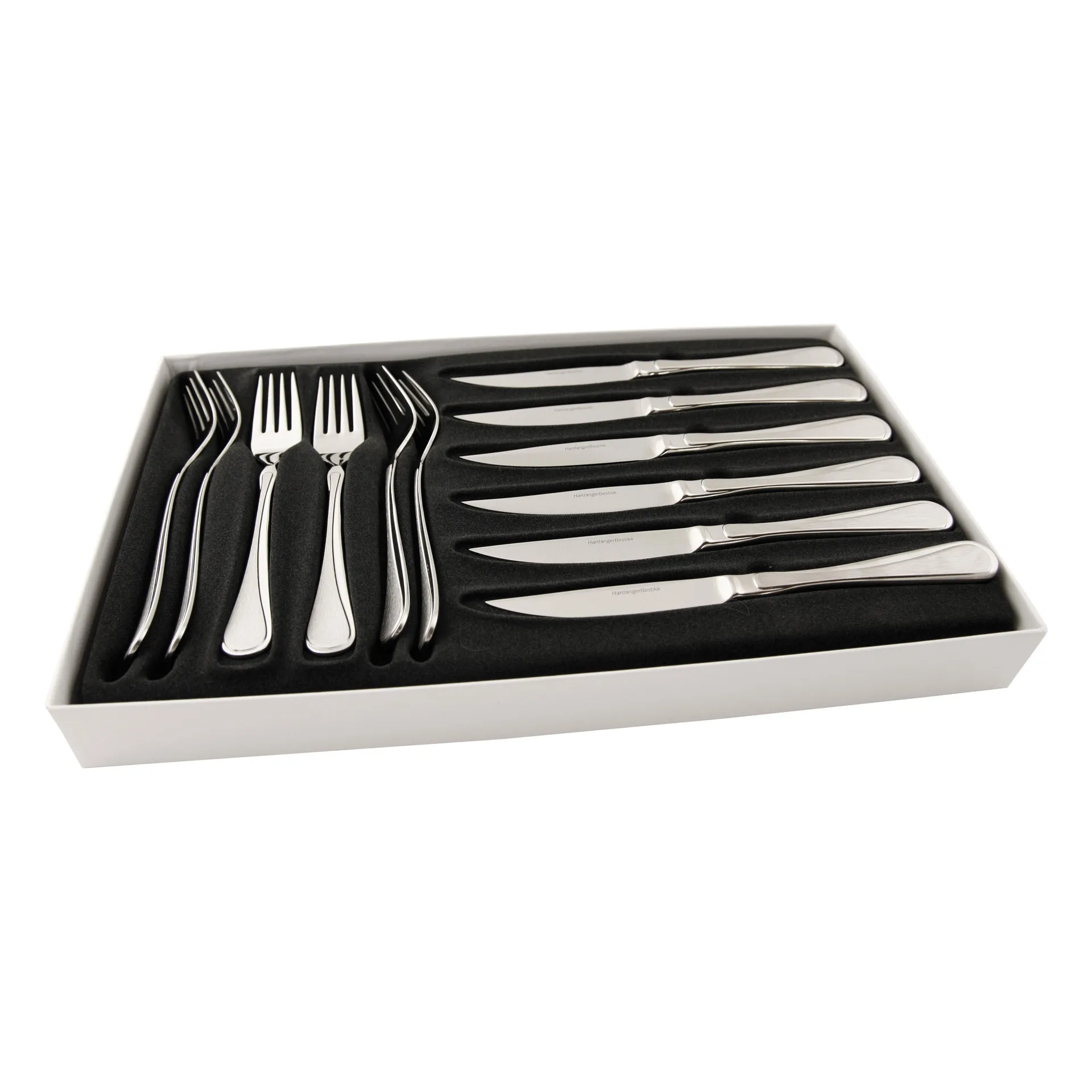 Carina meat 餐具 cutlery set 12 pcs, 不锈钢 Hardanger Bestikk