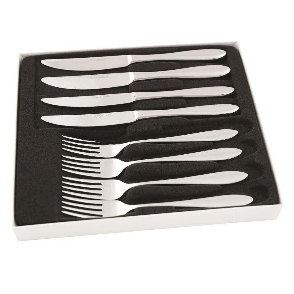 Fjord starter set 8 pcs, 不锈钢 Hardanger Bestikk