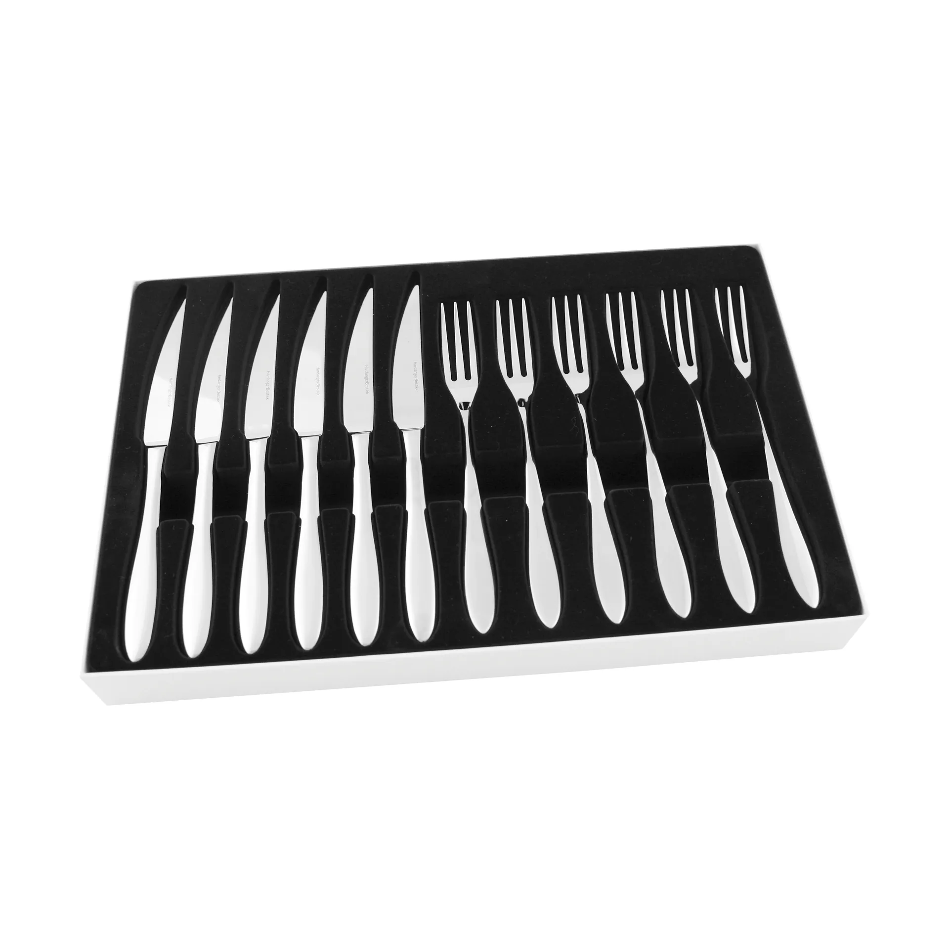 Fjord steak 餐具 cutlery 12 pcs, 不锈钢 Hardanger Bestikk