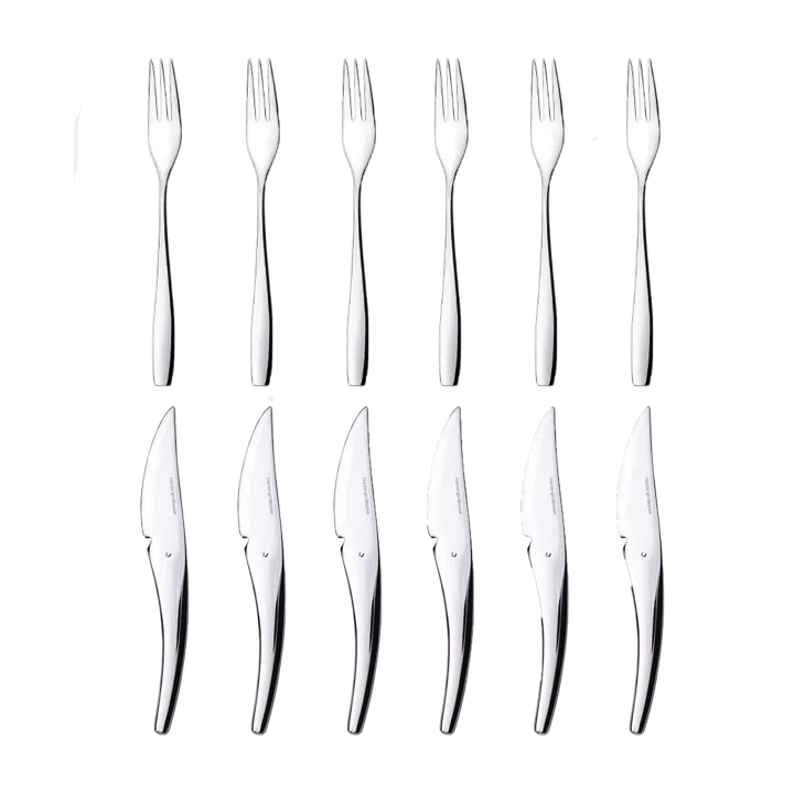 Hardanger 水果餐具 12件装 - 不锈钢 - Hardanger Bestikk