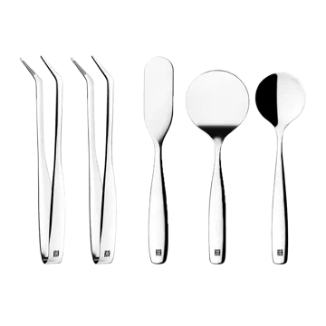 Hardanger bufféset 餐具 5件装 - 不锈钢 - Hardanger Bestikk