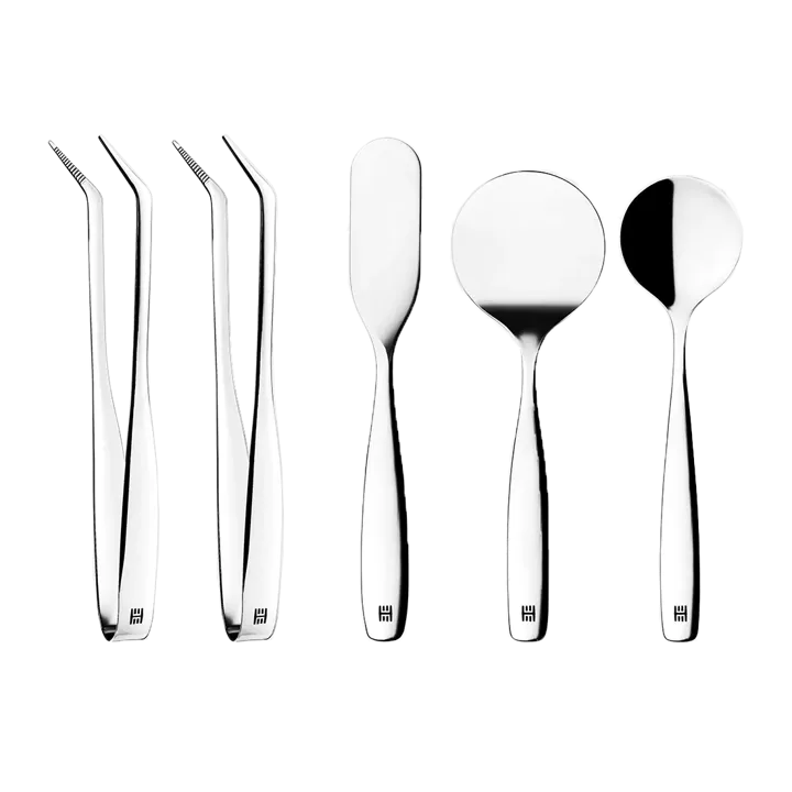 Hardanger bufféset 餐具 5件装 - 不锈钢 - Hardanger Bestikk