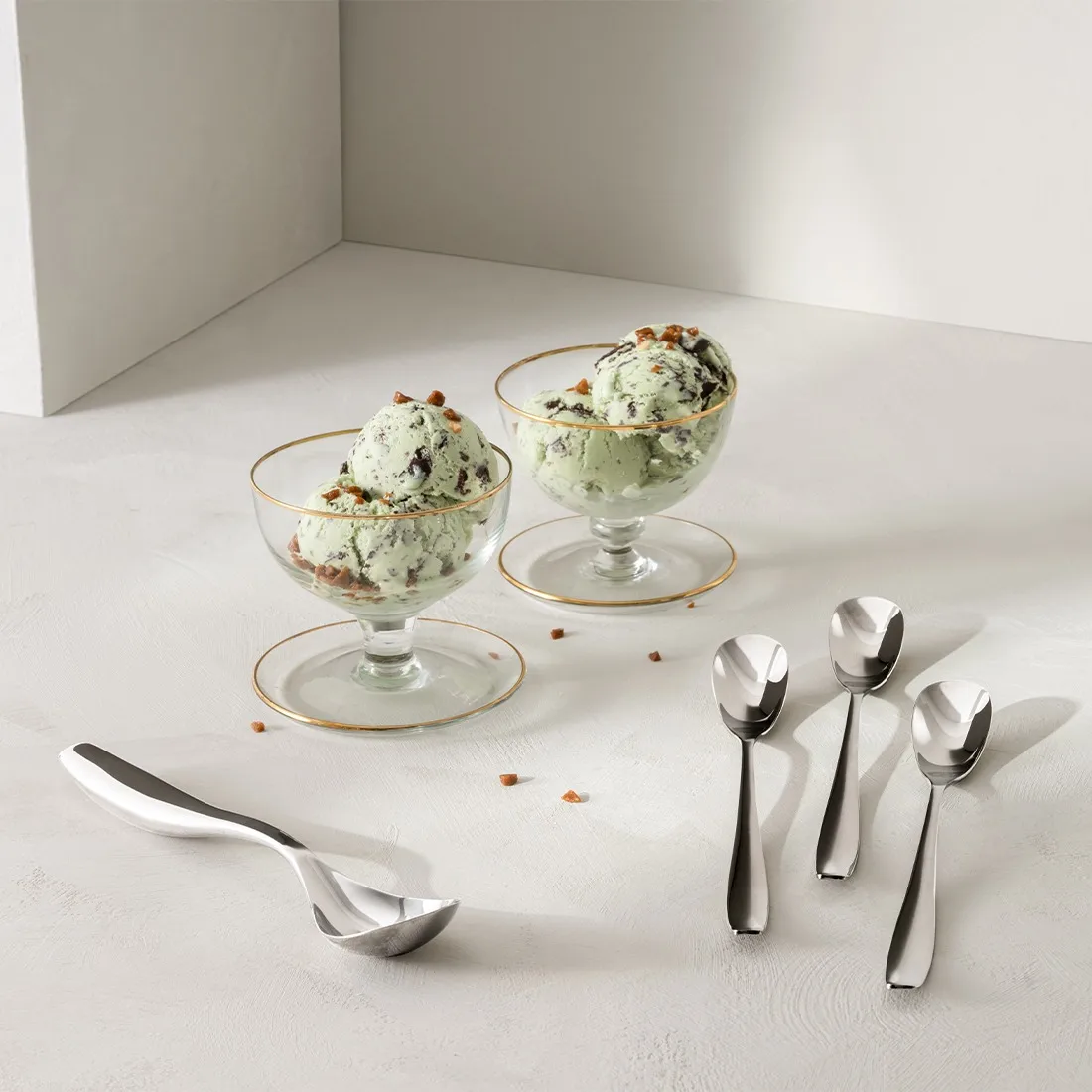 Hardanger glasset 餐具 5件装, 不锈钢 Hardanger Bestikk