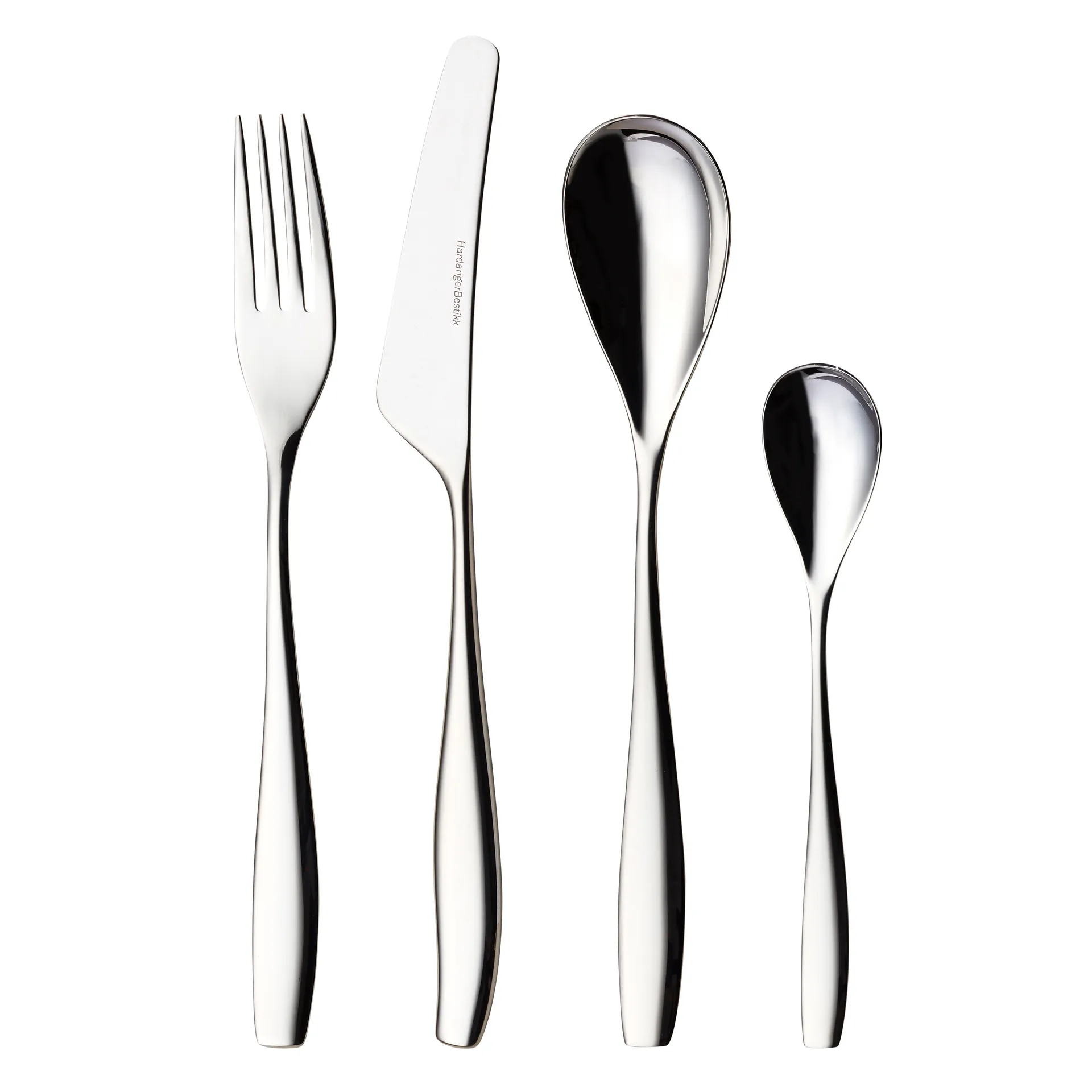 Julie 餐具 24件, 不锈钢 Hardanger Bestikk