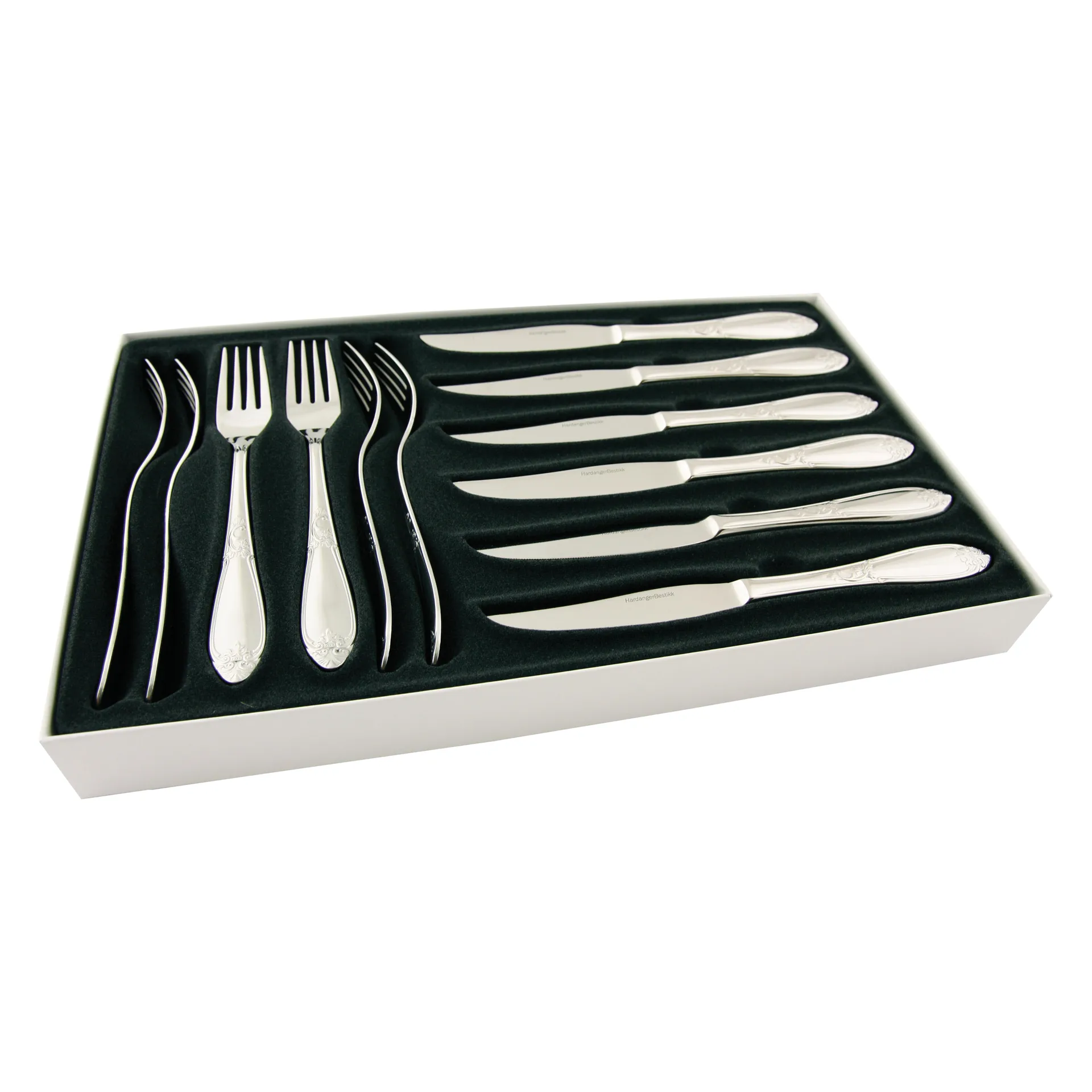 Nina meat 餐具 cutlery set 12 pcs, 不锈钢 Hardanger Bestikk