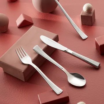 Ramona 儿童餐具 4件装 - 不锈钢 - Hardanger Bestikk