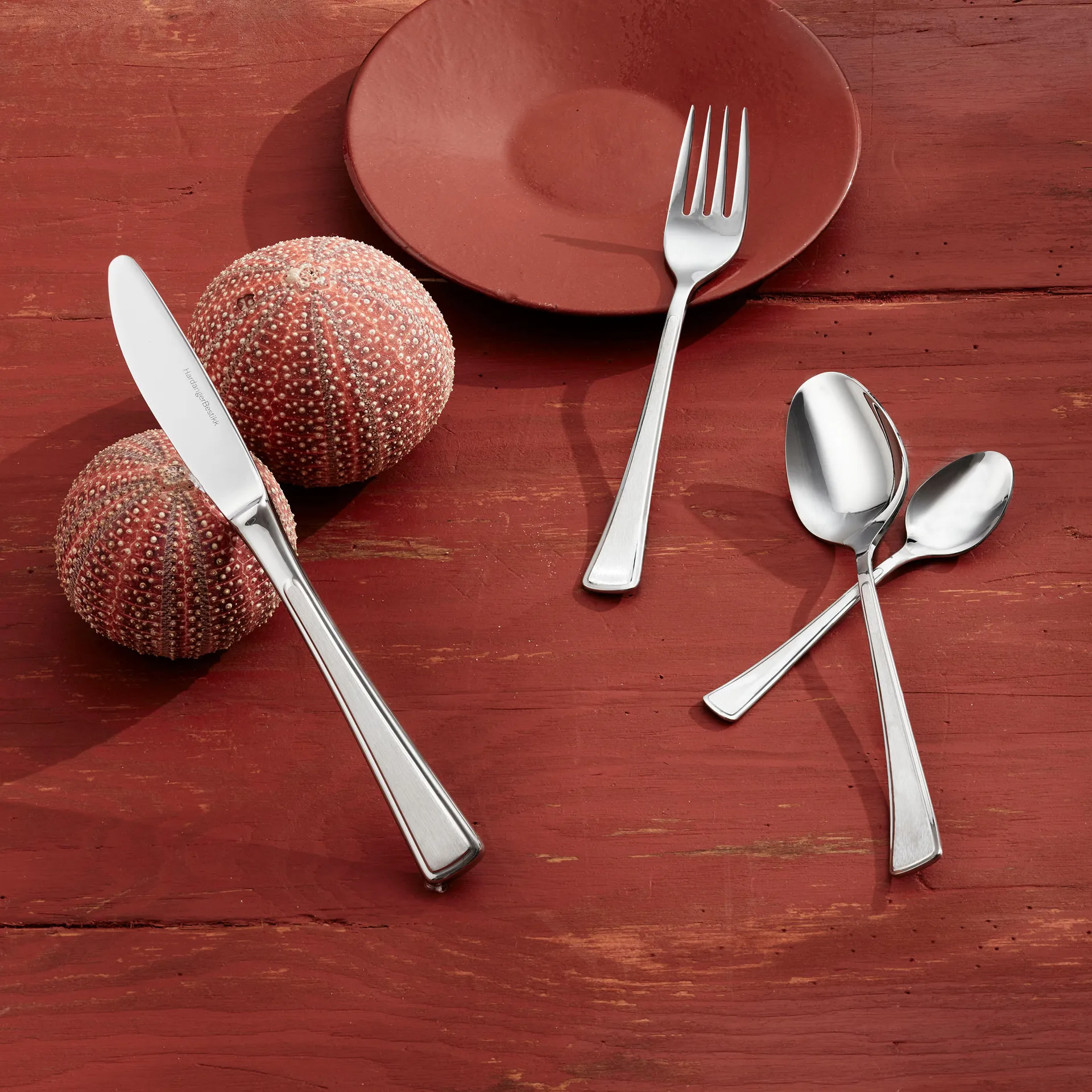 Ramona dessert set 7 pcs, 不锈钢 Hardanger Bestikk