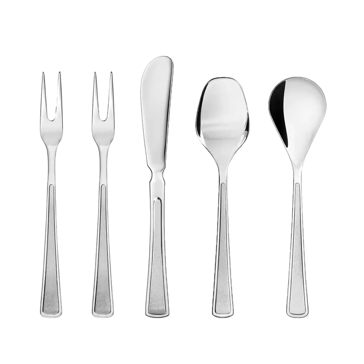 Ramona frukostset 餐具 5件装 - 不锈钢 - Hardanger Bestikk
