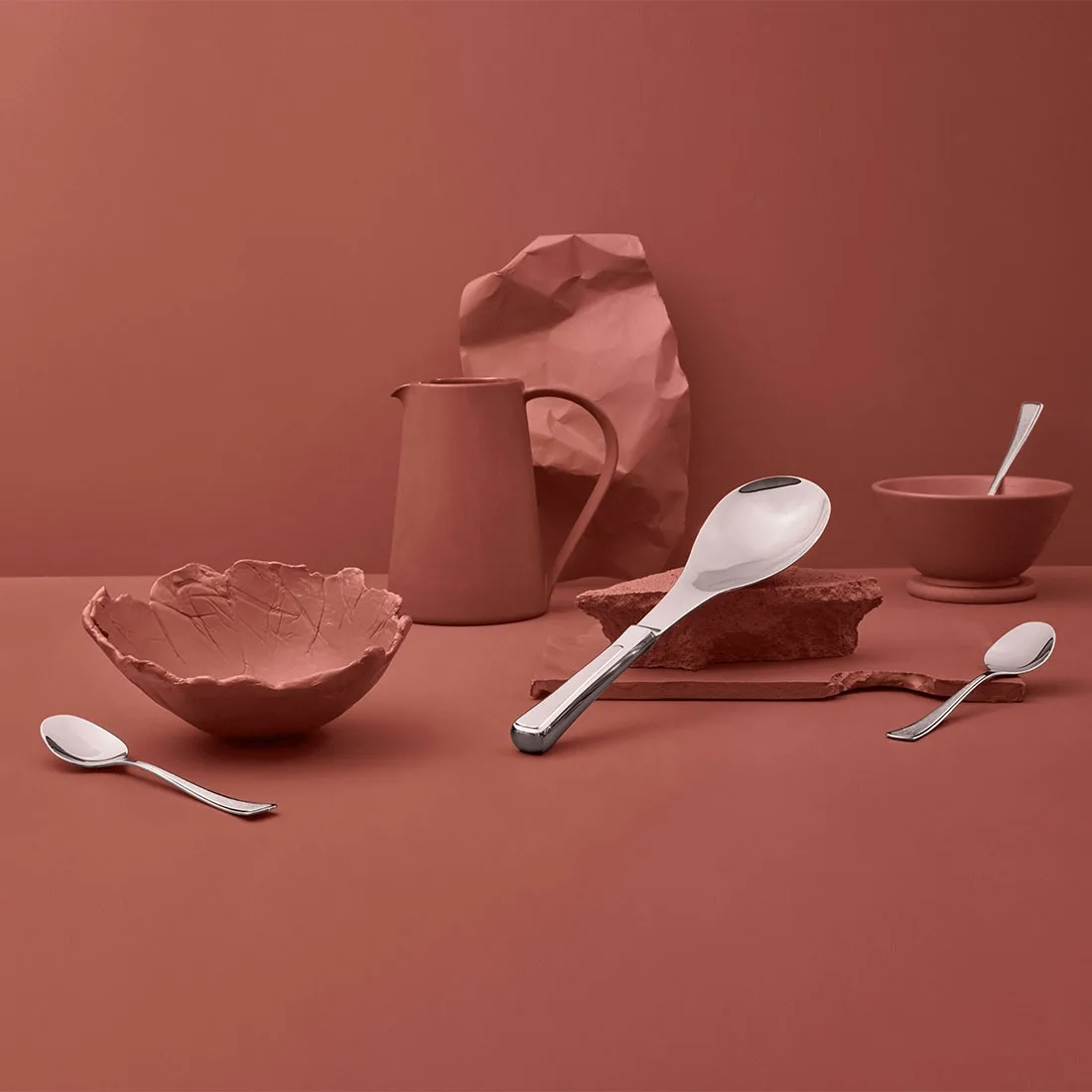 Ramona grötset 刀叉勺 6件, Stainless steel Hardanger Bestikk