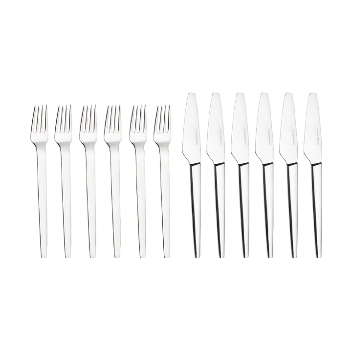 Tina前菜餐具 12件 - 不锈钢 - Hardanger Bestikk