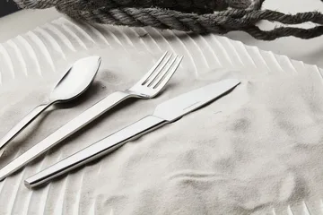 Tina 分餐套装 5件 - 不锈钢 - Hardanger Bestikk