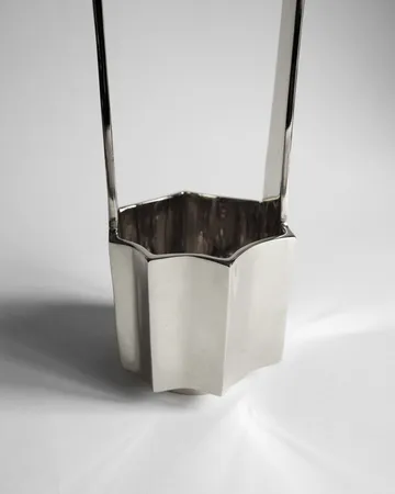 生花花瓶 30cm - 镍色 - Hein Studio