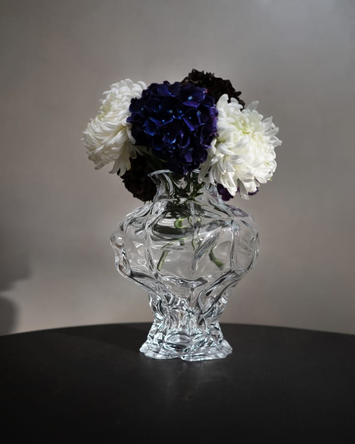 Ammonit 海神石花瓶 30cm, 透明 Hein Studio
