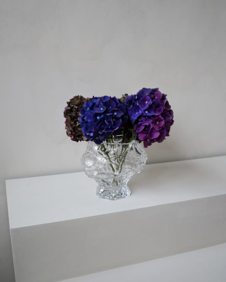 Canyon 冰川花瓶 中 18cm, 透明 Hein Studio