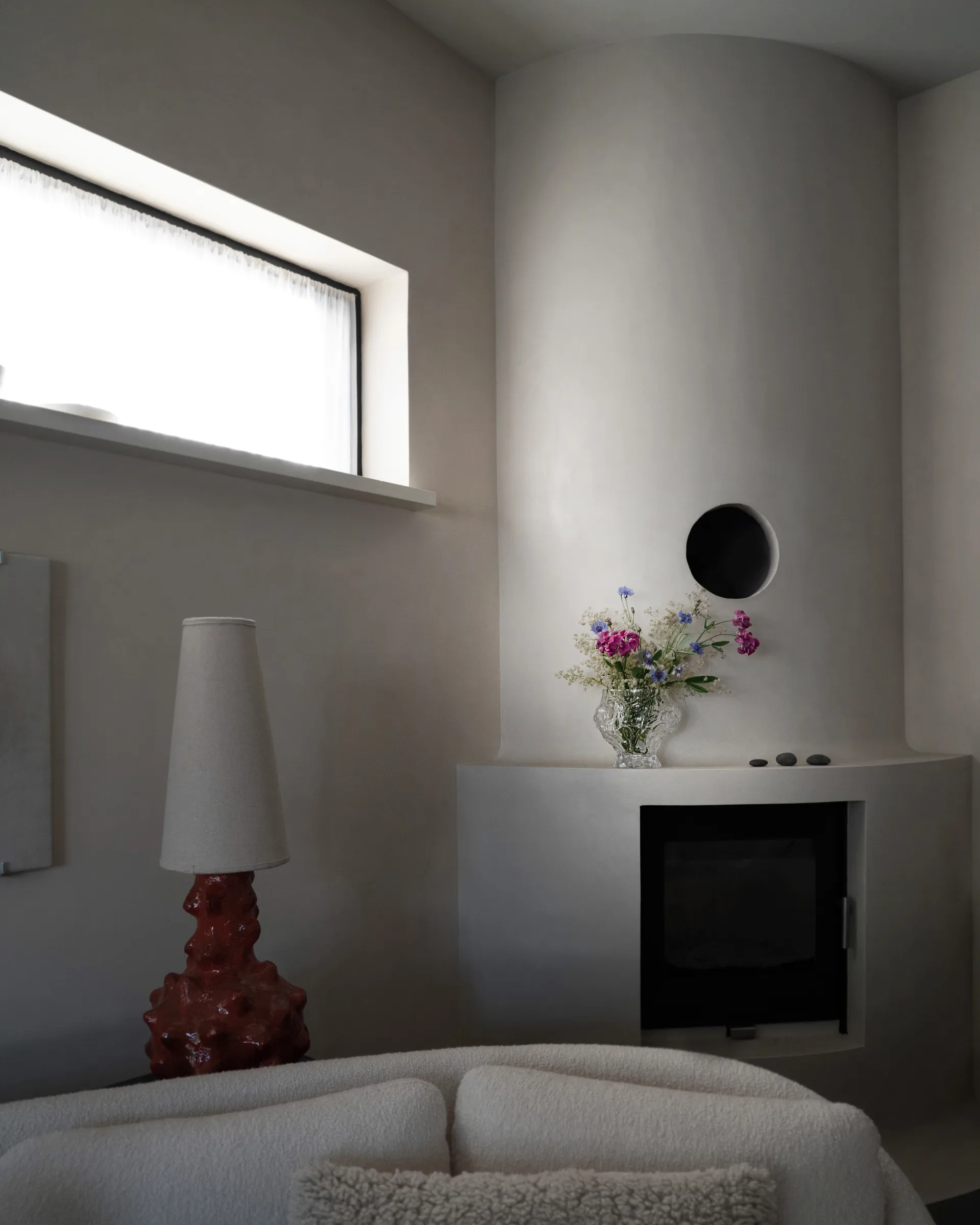 Canyon 冰川花瓶 中 18cm, 透明 Hein Studio