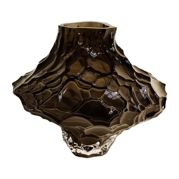 Canyon 冰川花瓶 大 23 cm - 新烟熏色 - Hein Studio