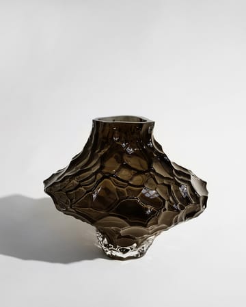 Canyon 冰川花瓶 大 23 cm - 新烟熏色 - Hein Studio