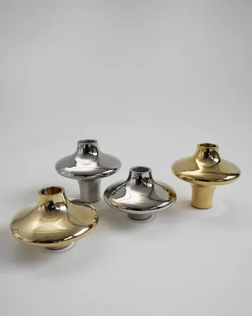 Doublet 01号 小号烛台 - 黄铜 - Hein Studio