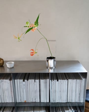Ikebana 花瓶 30 cm - Nickel - Hein Studio