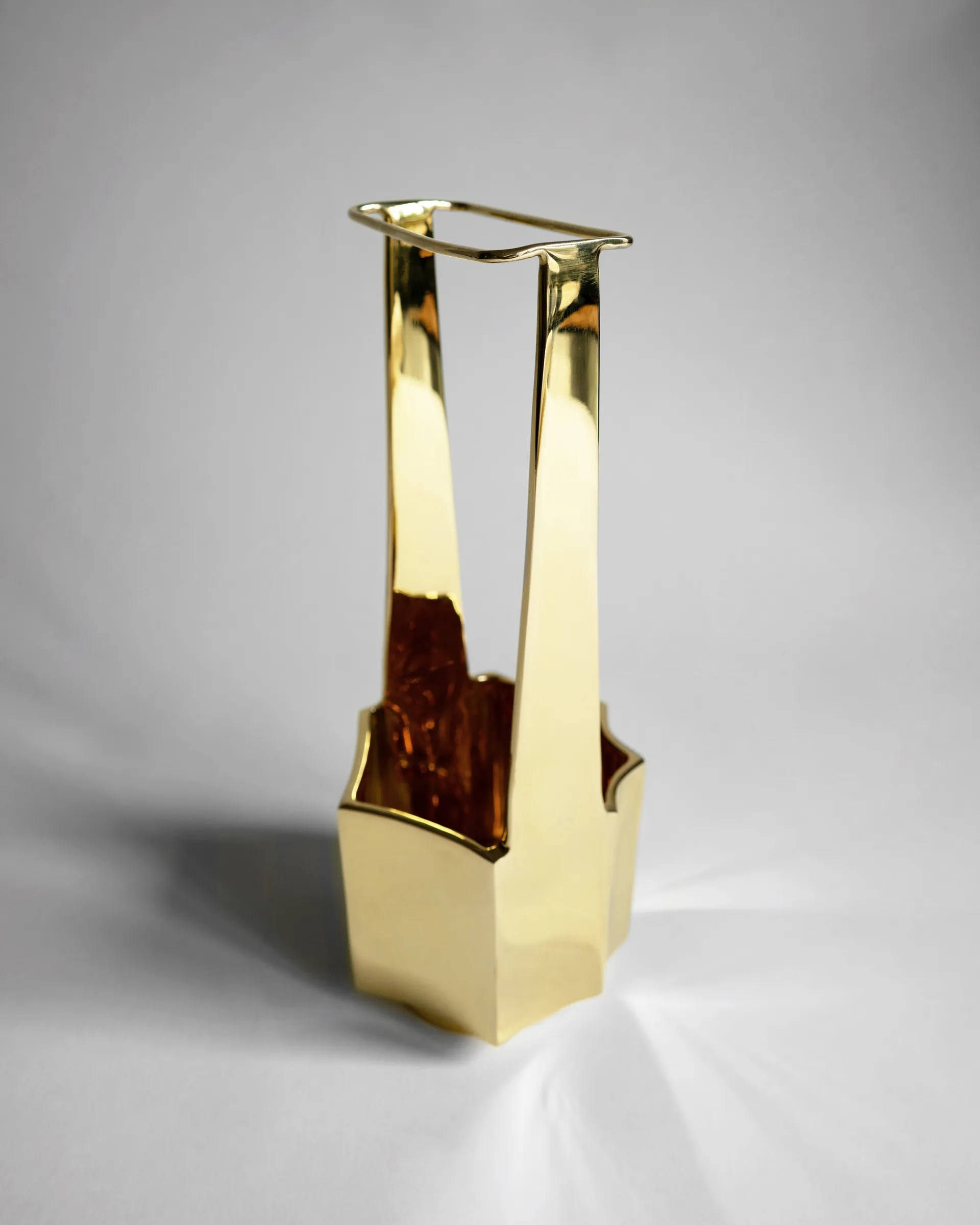 Ikebana 花瓶 30 cm, 黄铜 Hein Studio