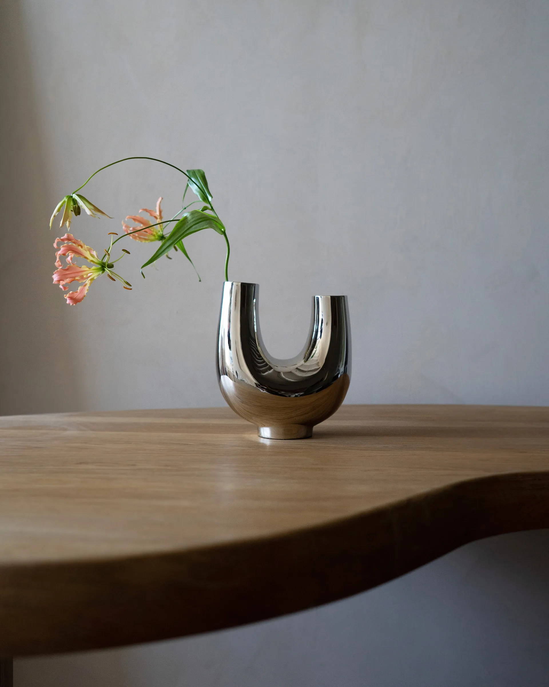 Kazumi 花瓶, 镍色 Hein Studio