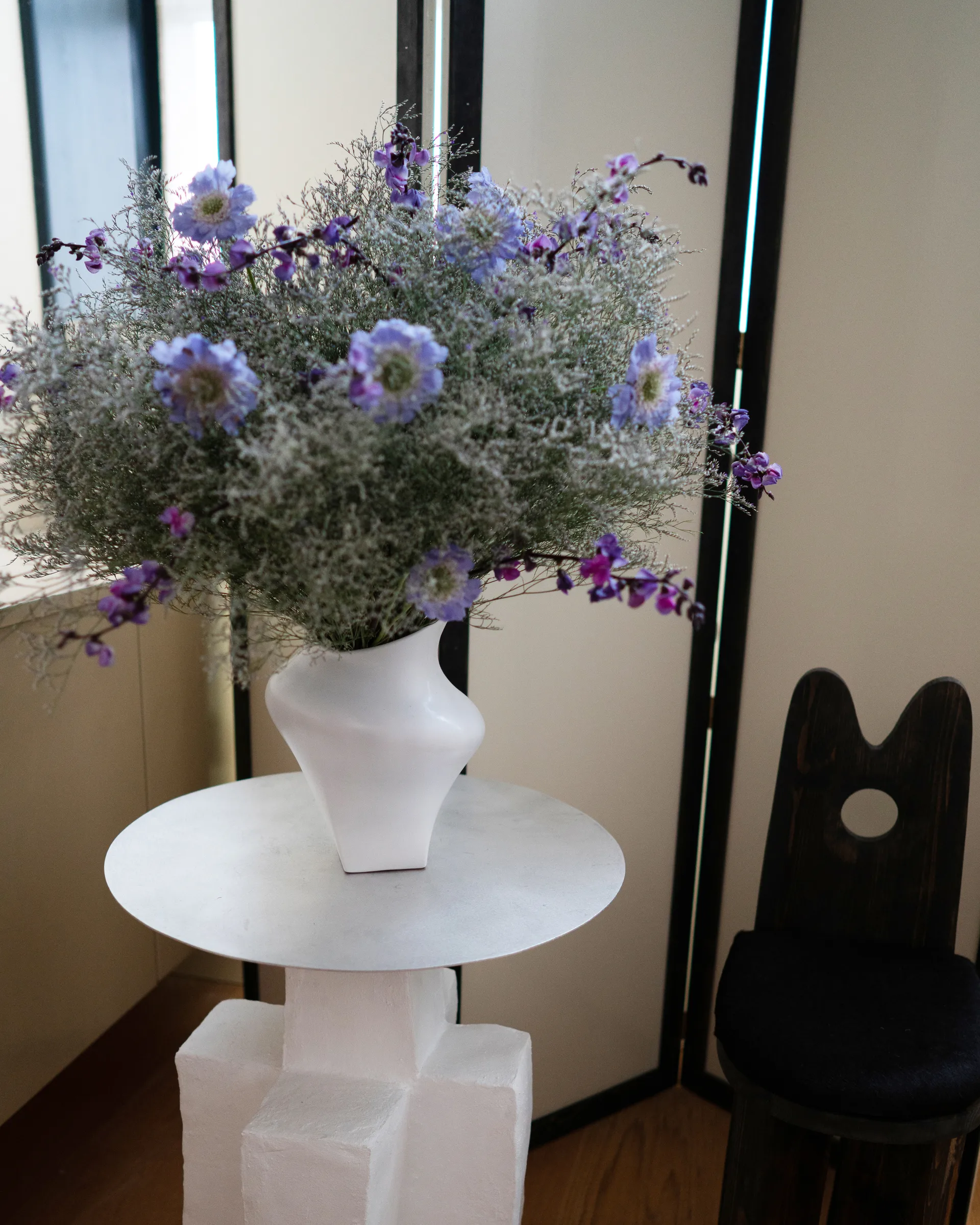 Nami 花瓶 20 cm, 白色 Hein Studio