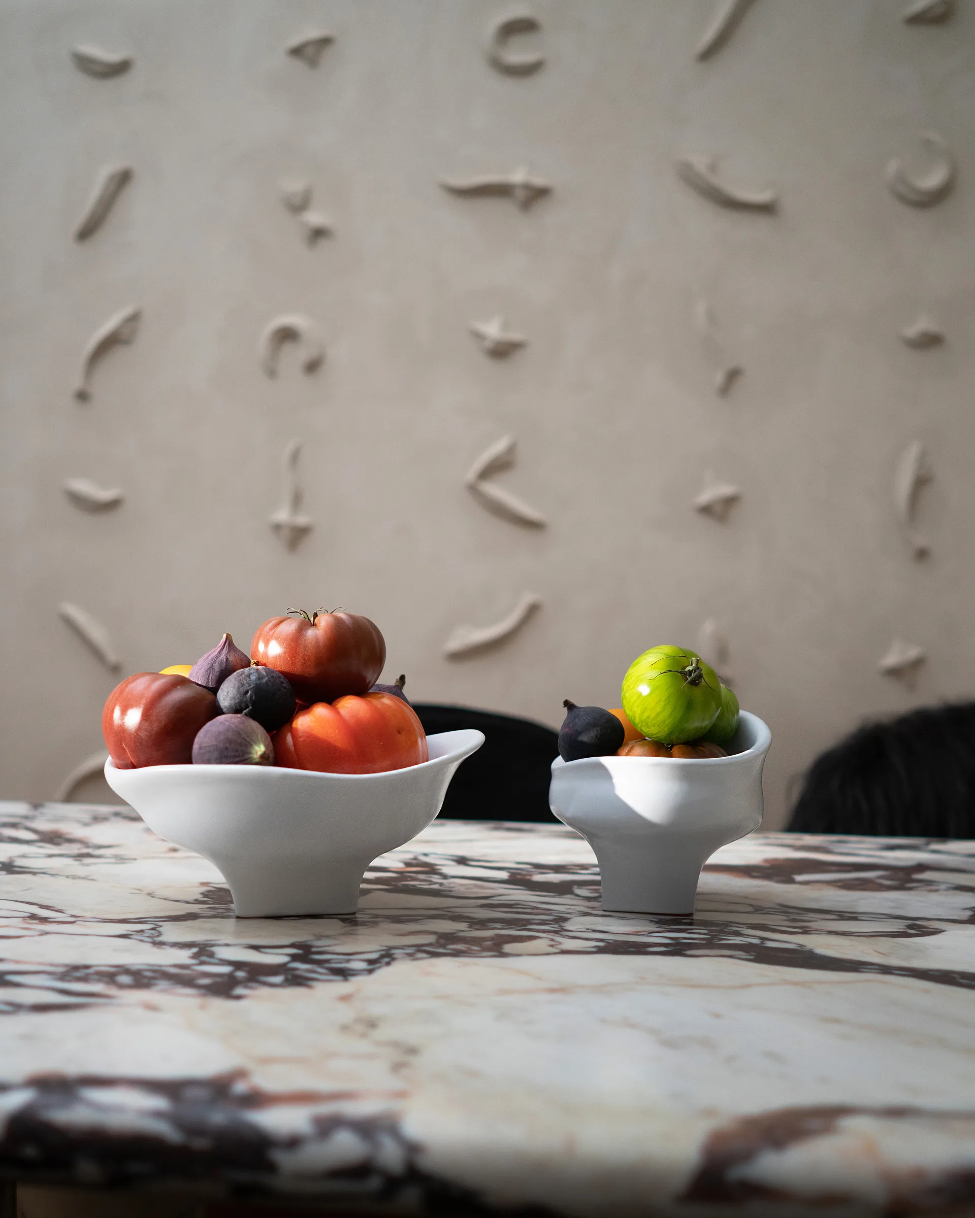 Nami 碗 大 20x23 cm, 白色 Hein Studio