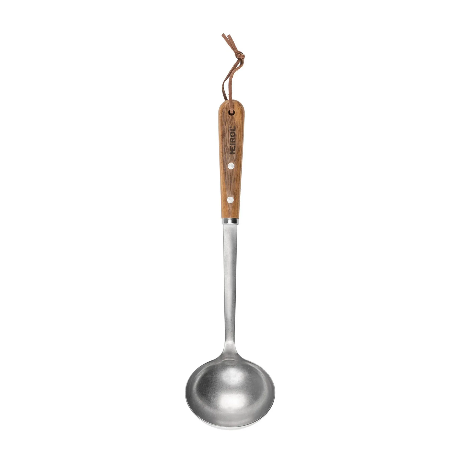 不锈钢长柄勺 29.8cm, 榉木 Heirol