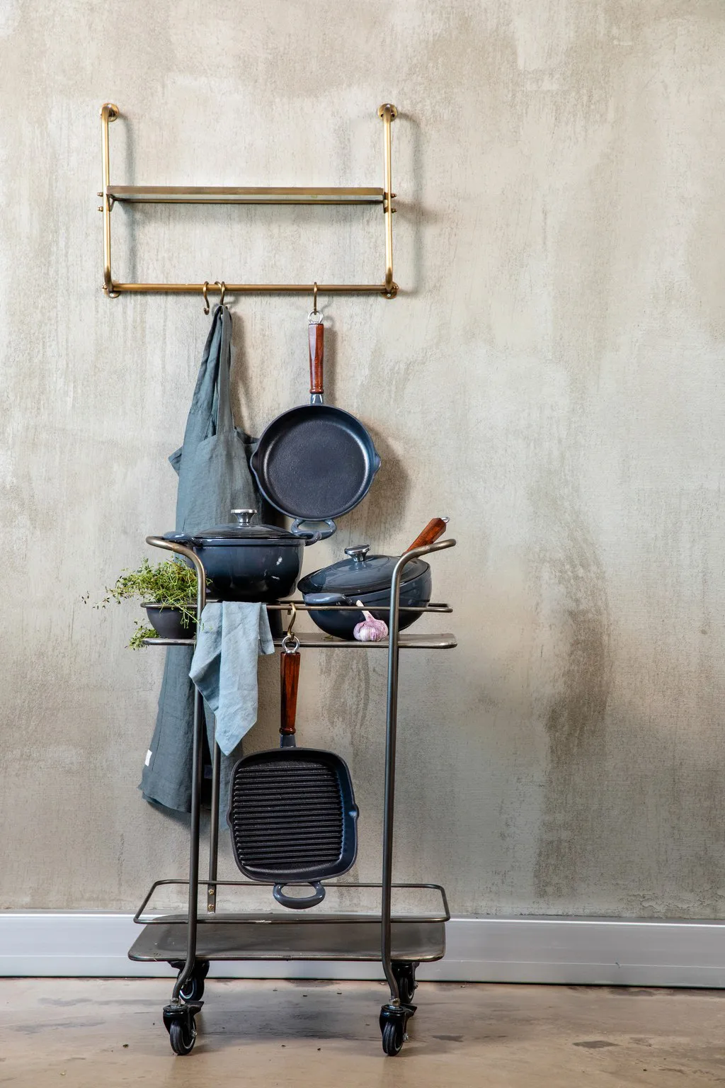 Cast iron pot, 4 L Heirol