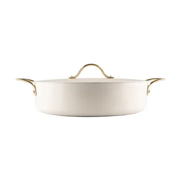 Heirol 皇家珍珠 带盖锅Ø28cm - 白色_金色 - Heirol
