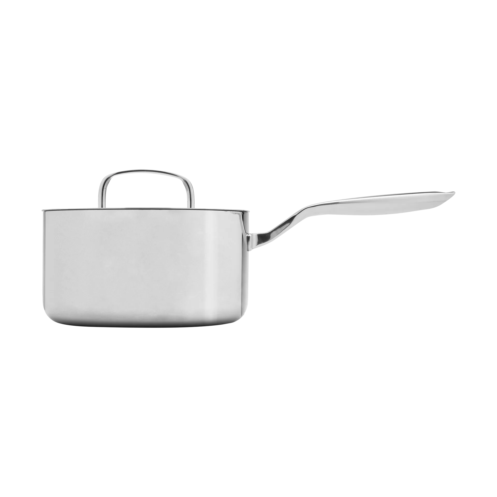Heirol Cerasafe®三层复合底单柄锅2.5升, 不锈钢 Heirol