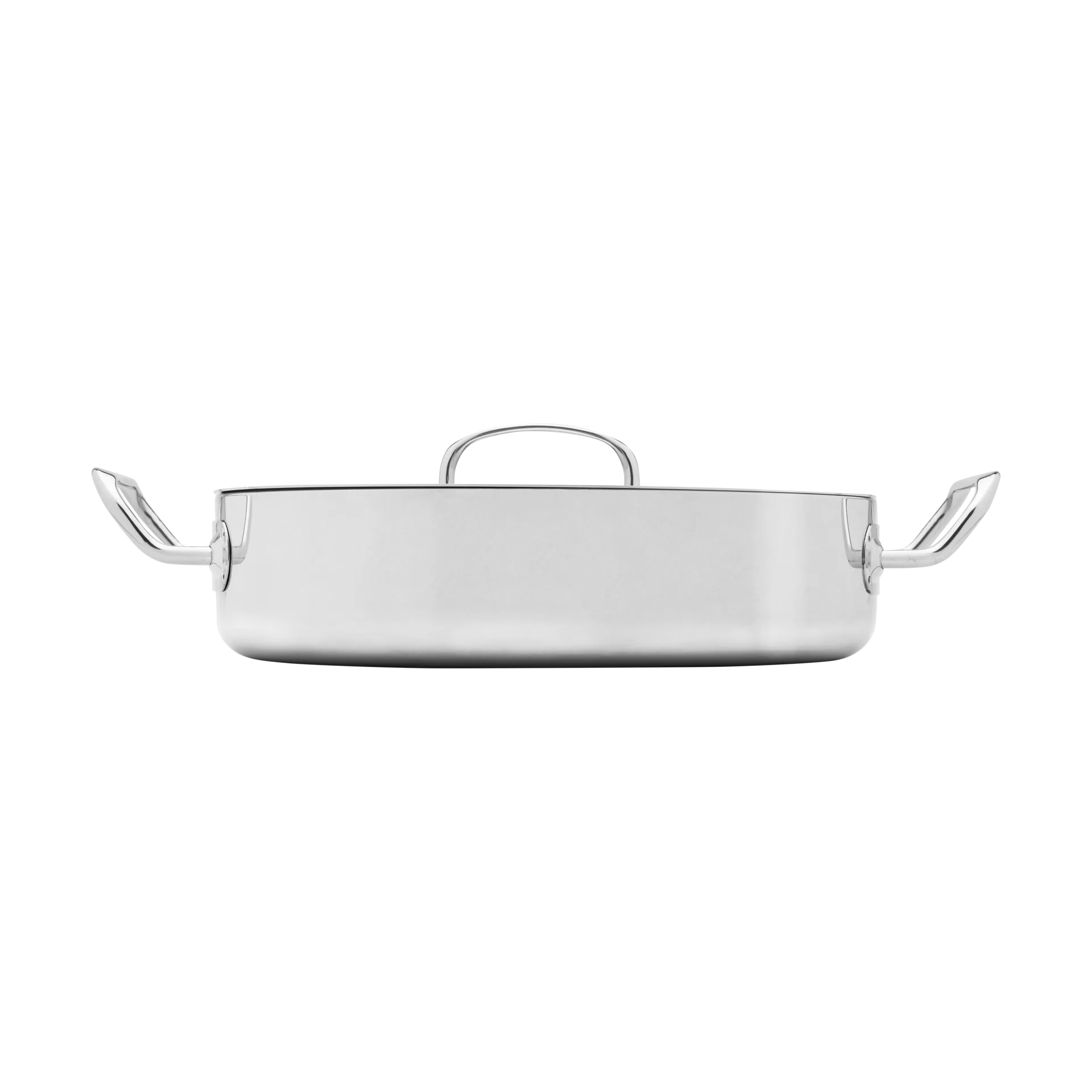 Heirol Cerasafe®三层复合底煎炒锅4升, 不锈钢 Heirol