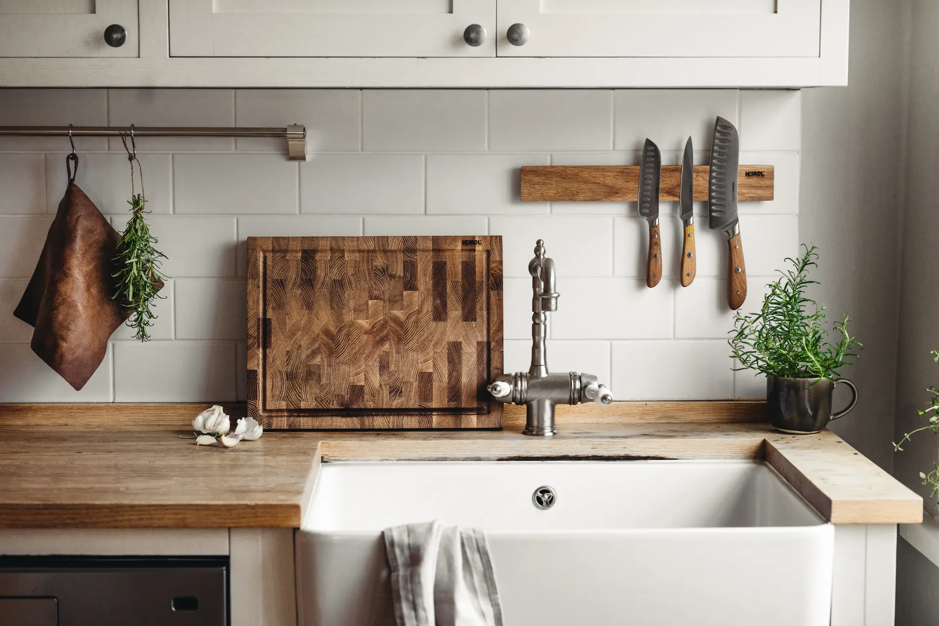 Heirol 切菜板 oak with groove, 30x40 cm Heirol