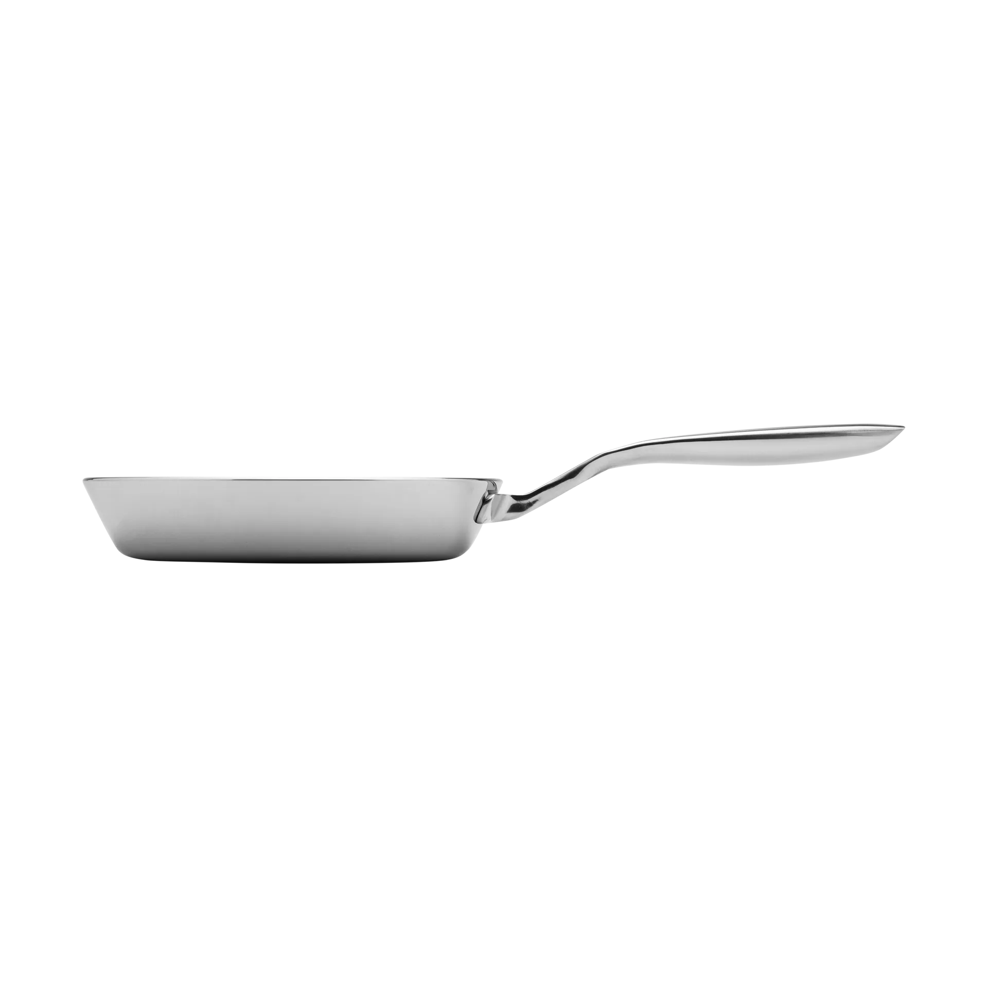 Heirol Steely Classic Triply三层复合底煎锅, 不锈钢 Heirol