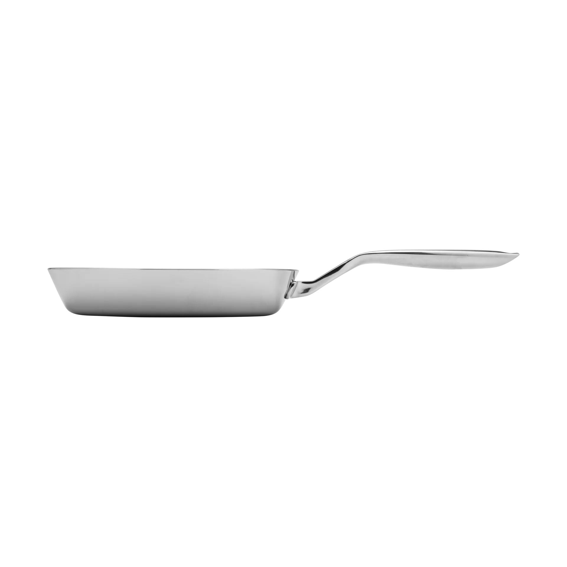 Heirol Steely Classic Triply三层复合底煎锅, 不锈钢 Heirol