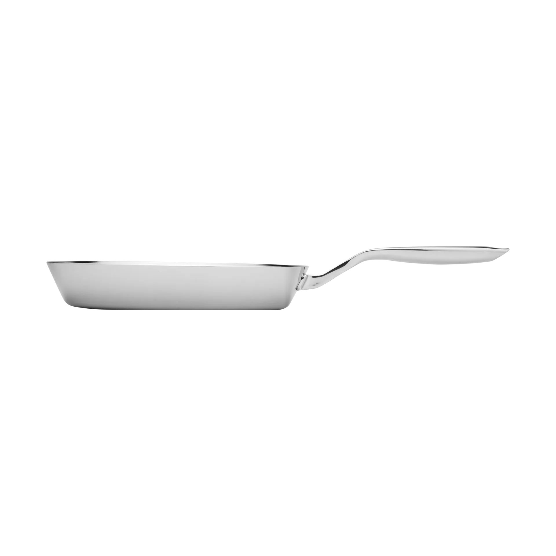 Heirol Steely Classic Triply三层复合底煎锅, 不锈钢 Heirol
