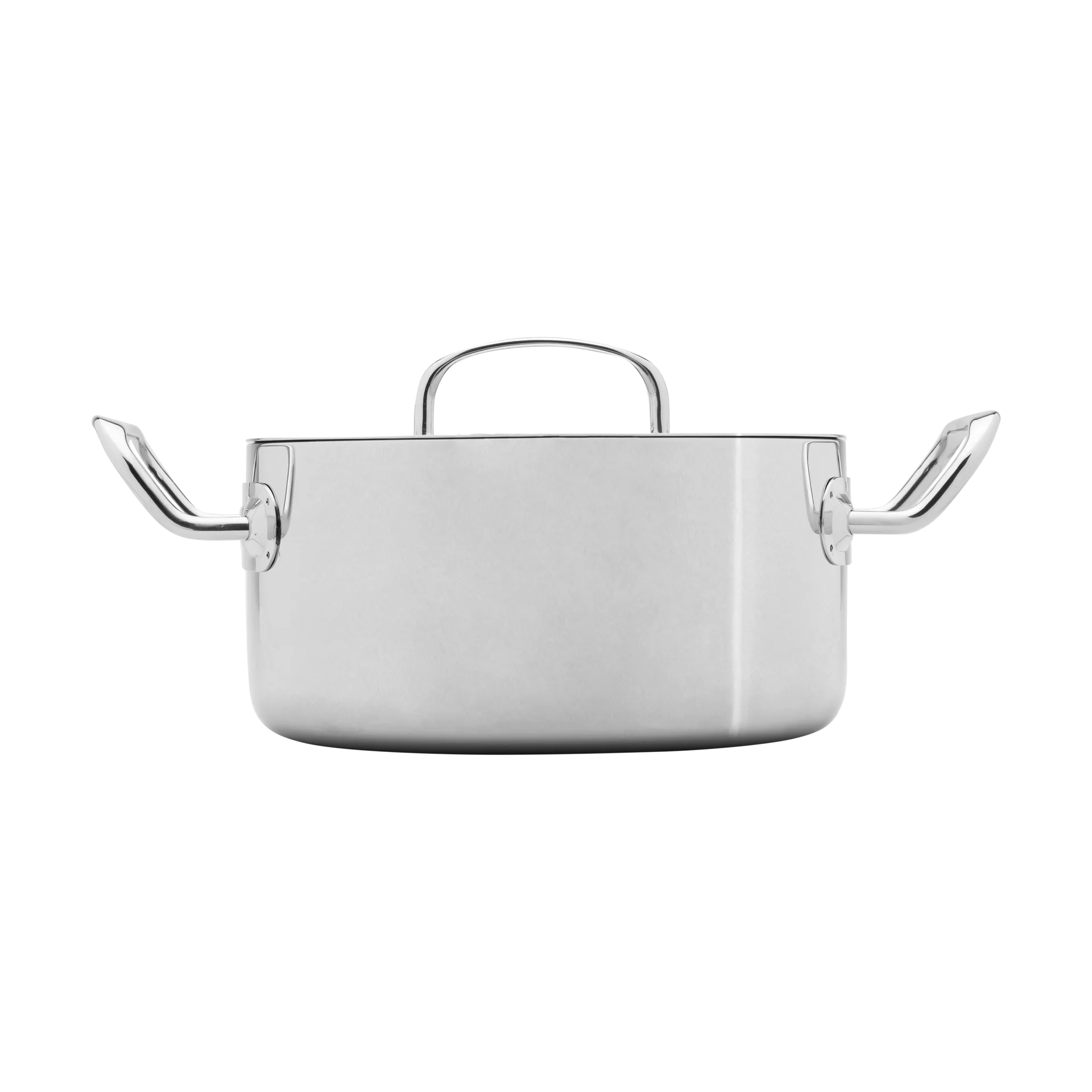 Heirol Steely Classic Triply三层复合底炖锅带盖3升, 不锈钢 Heirol