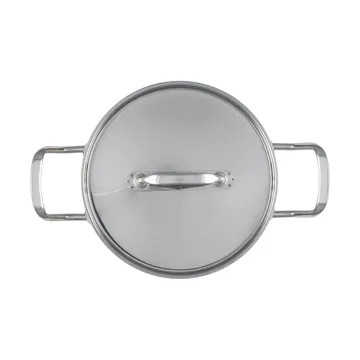 Heirol Steely Classic Triply三层复合底炖锅带盖3升 - 不锈钢 - Heirol